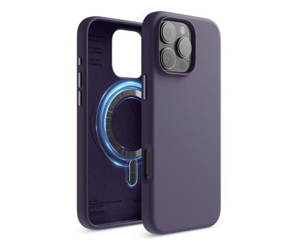 Etui do telefonów Elago Magnetic Silicone do iPhone 16 Pro Max Deep Purple ES16MSSC69PRO-DPU
